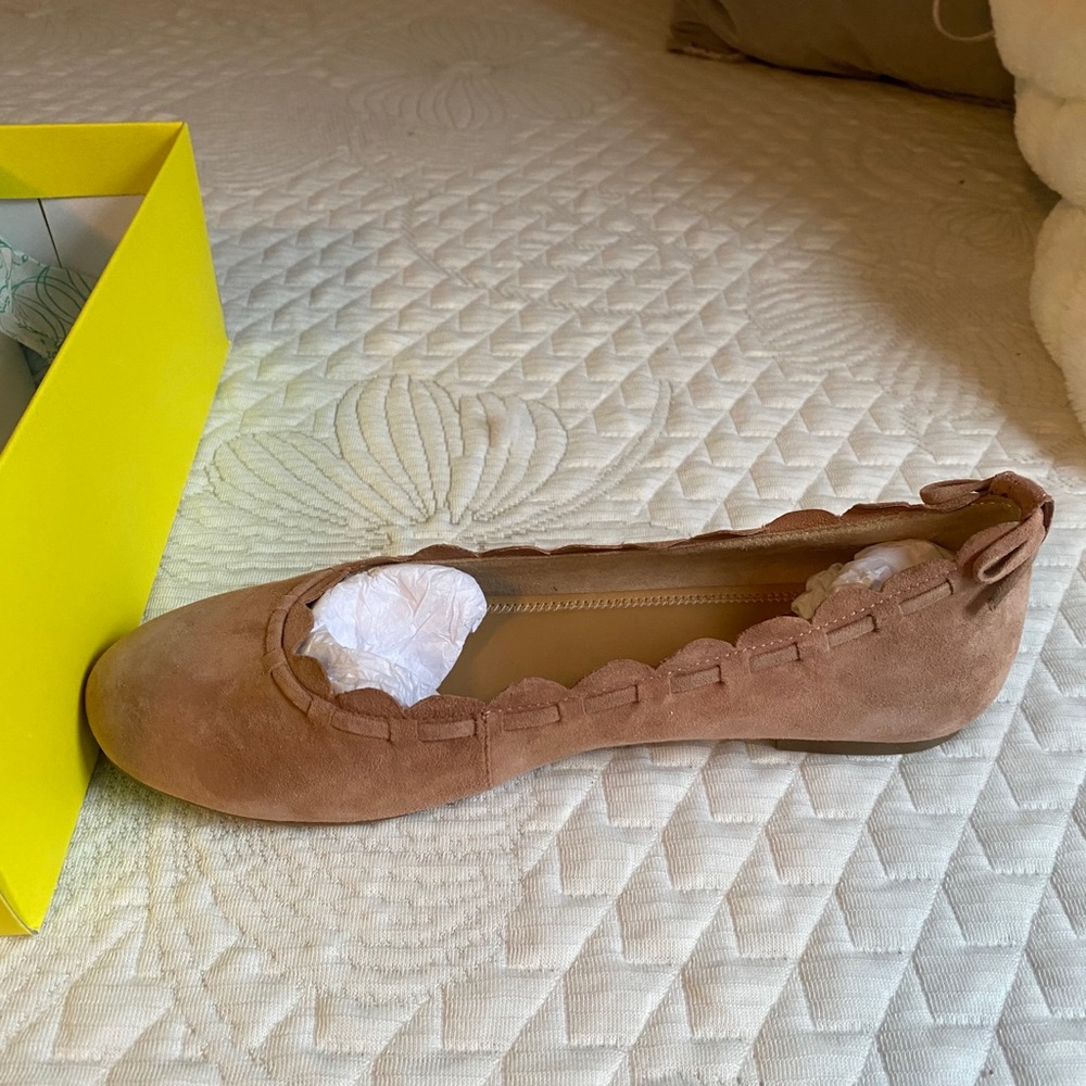 Jack Rogers Lucie Scalloped flat